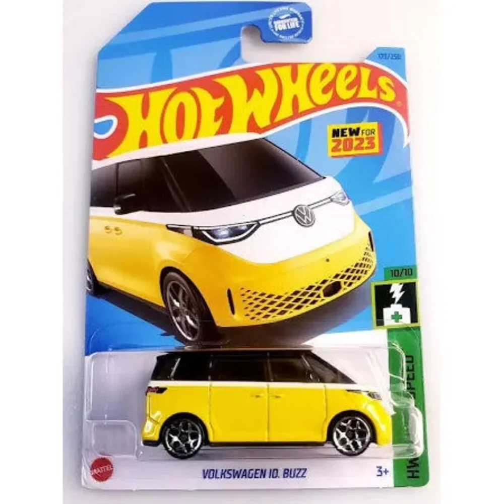2023 Hot Wheels Volkswagen ID Buzz HW Green Speed 10/10, 173/250 NEW For 2023